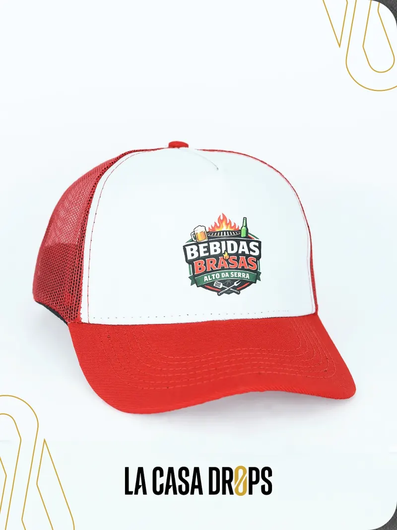 Boné personalizado produzido pela La Casa Drops — drop 7
